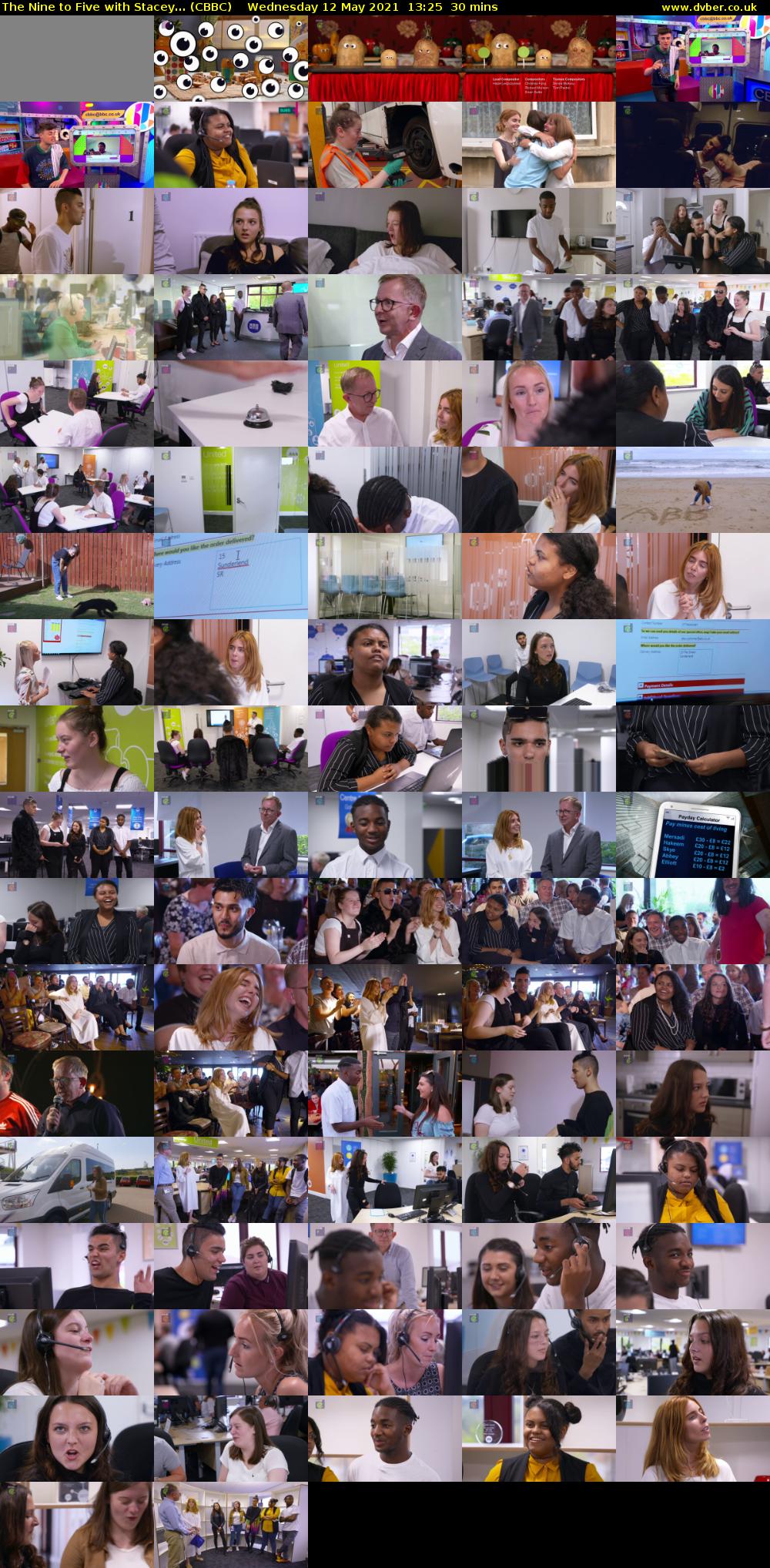 The Nine to Five with Stacey... (CBBC) Wednesday 12 May 2021 13:25 - 13:55