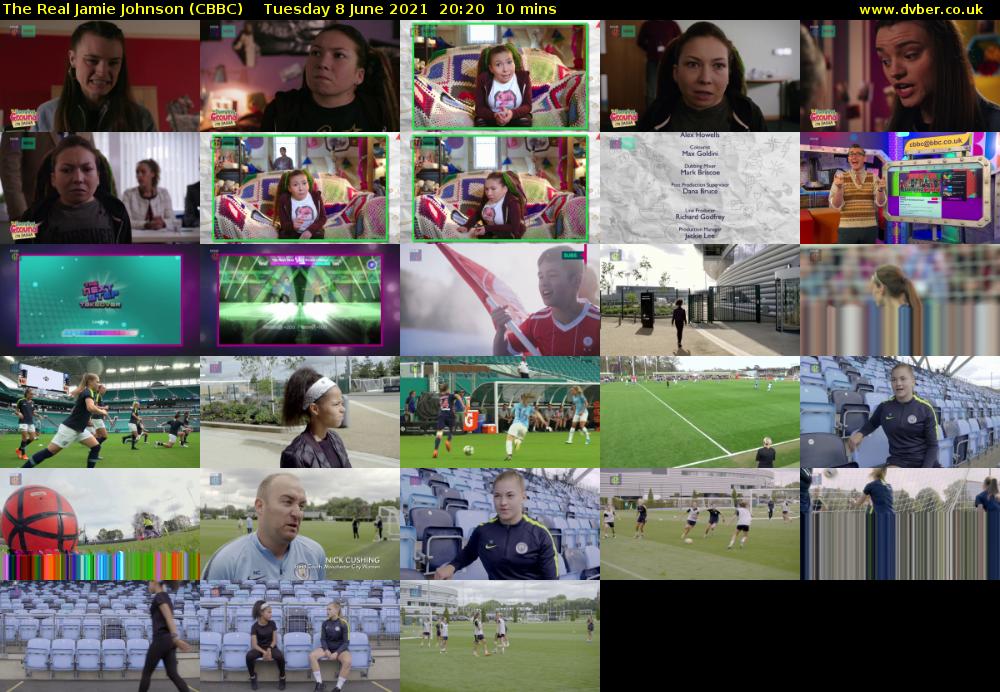 The Real Jamie Johnson (CBBC) Tuesday 8 June 2021 20:20 - 20:30