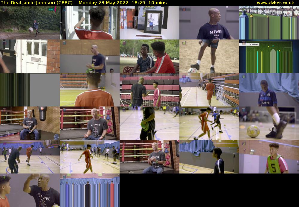 The Real Jamie Johnson (CBBC) Monday 23 May 2022 18:25 - 18:35