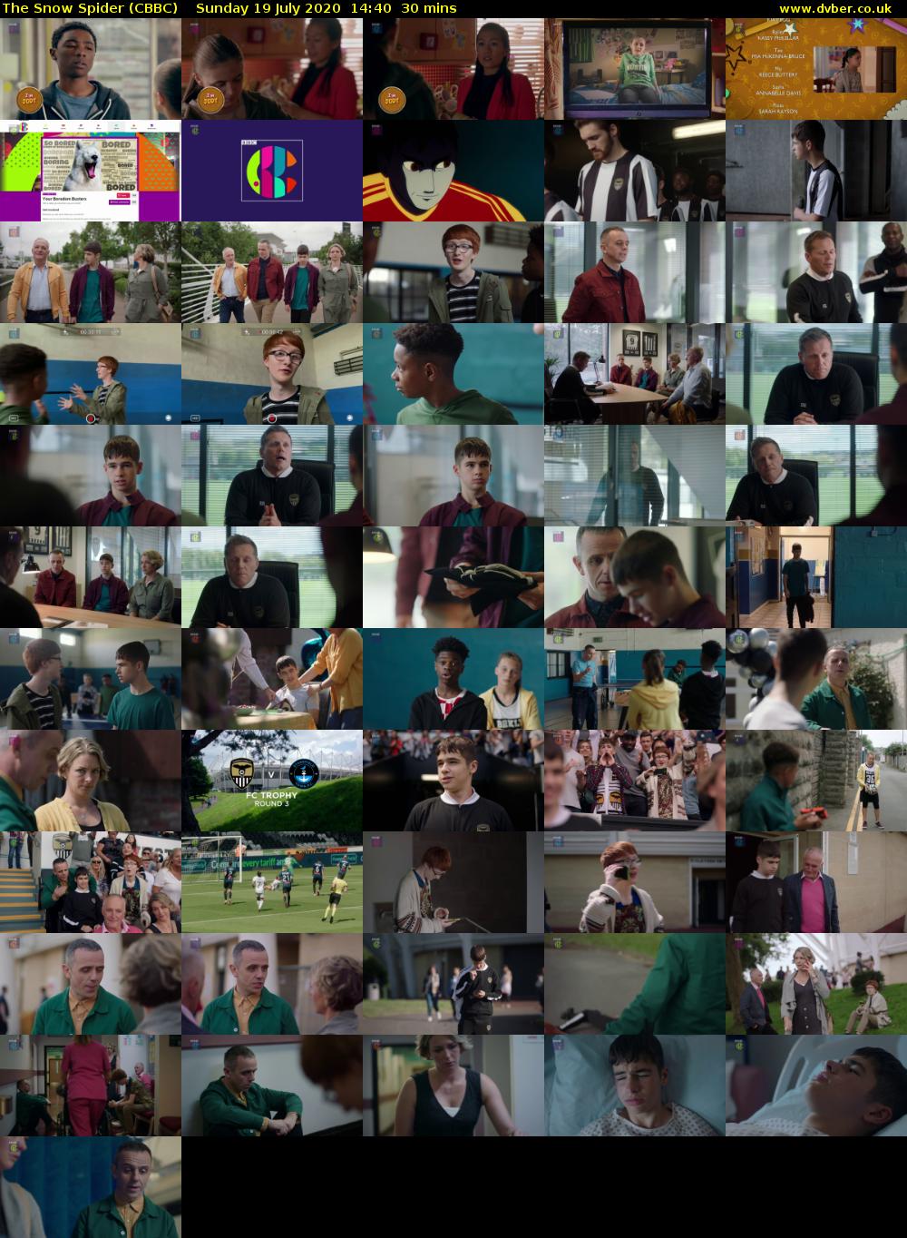 The Snow Spider (CBBC) Sunday 19 July 2020 14:40 - 15:10