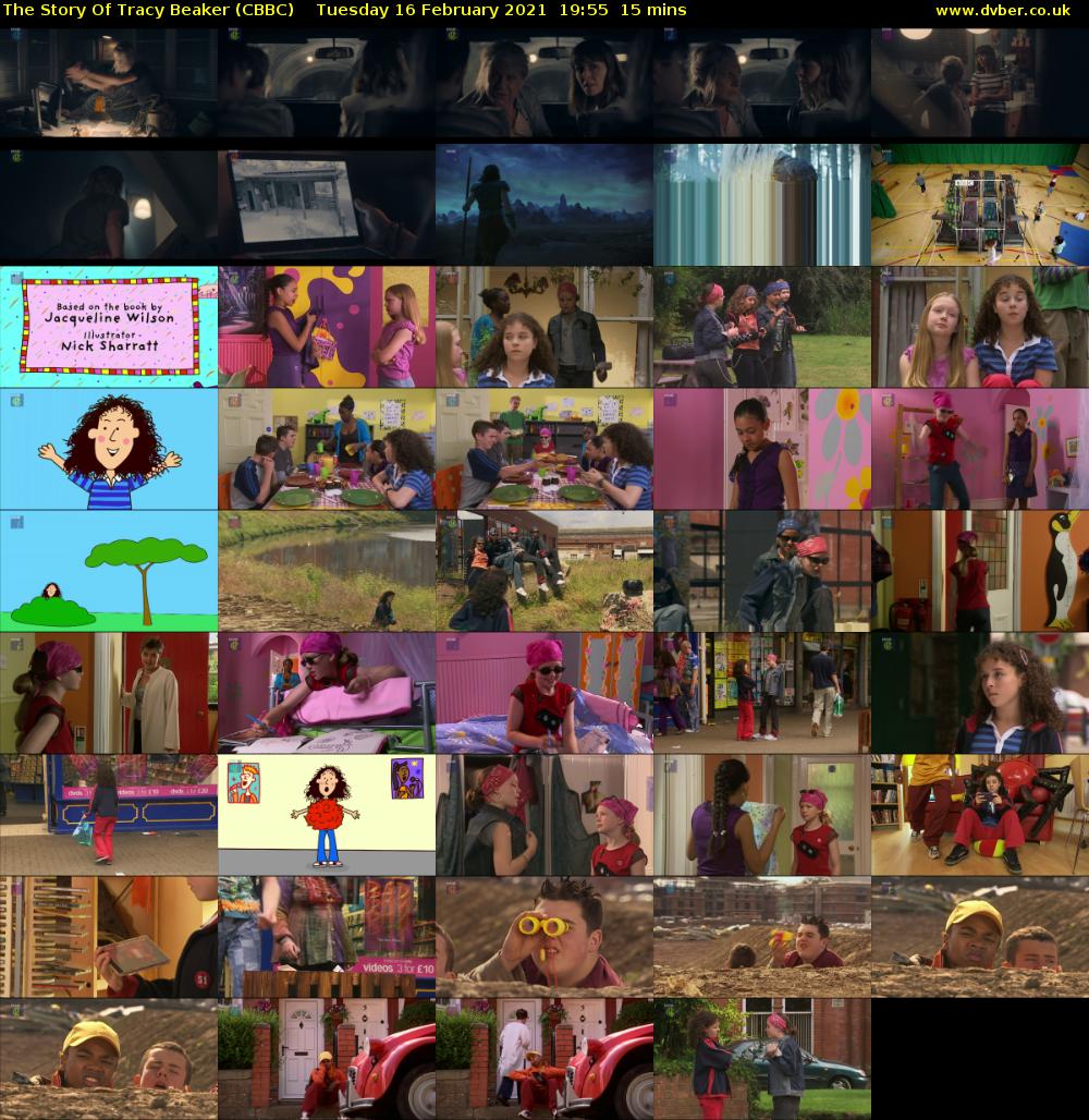 The Story Of Tracy Beaker (CBBC) Tuesday 16 February 2021 19:55 - 20:10