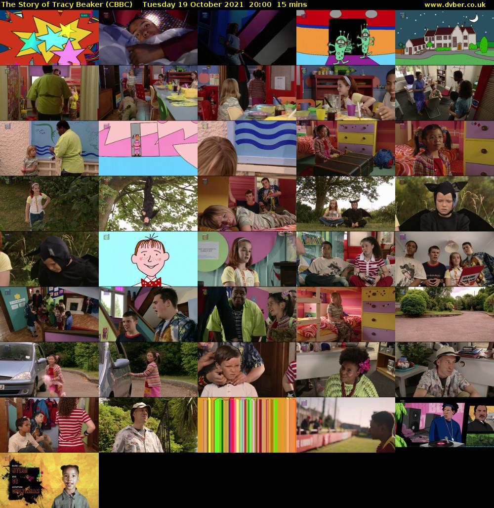 The Story of Tracy Beaker (CBBC) Tuesday 19 October 2021 20:00 - 20:15