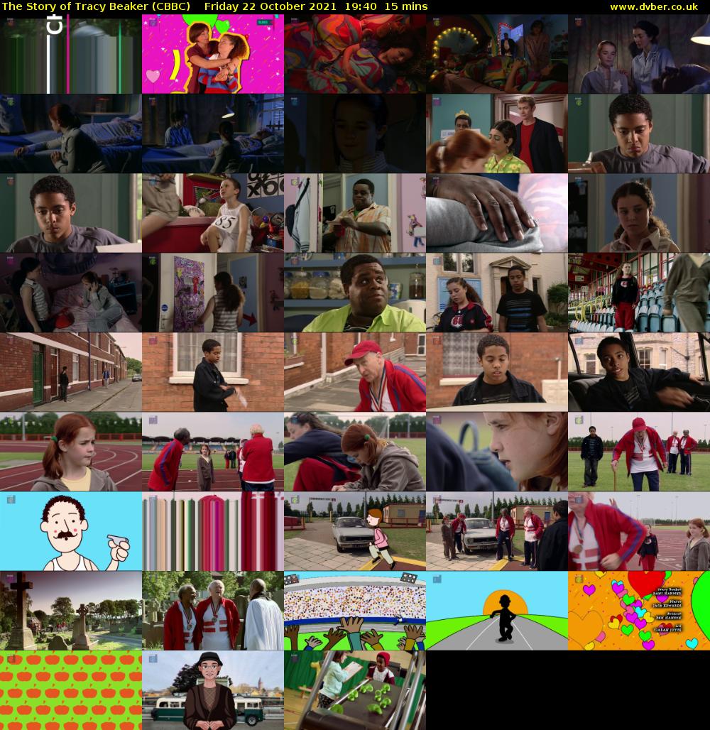 The Story of Tracy Beaker (CBBC) Friday 22 October 2021 19:40 - 19:55