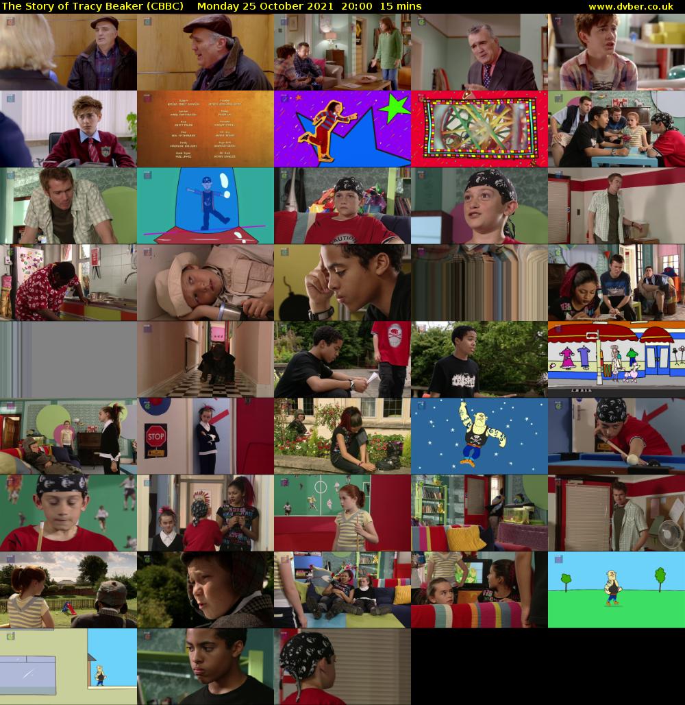 The Story of Tracy Beaker (CBBC) Monday 25 October 2021 20:00 - 20:15
