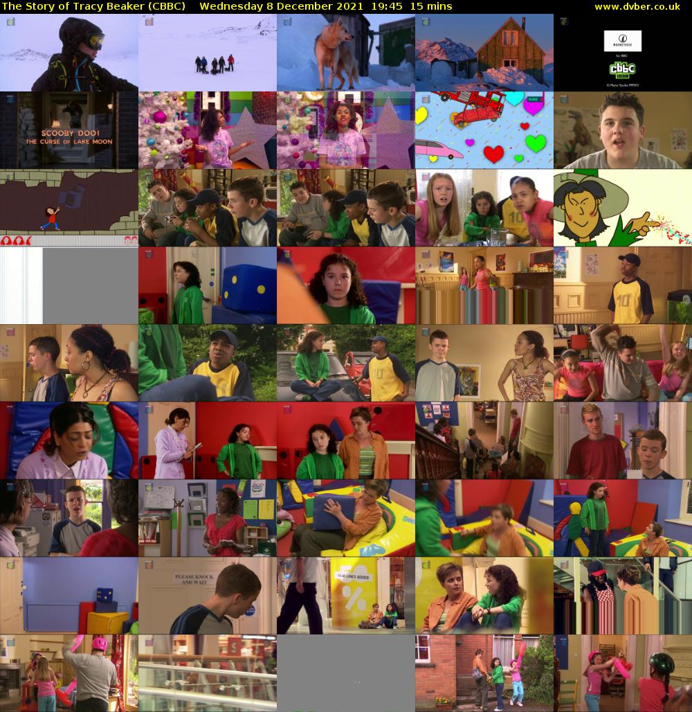 The Story of Tracy Beaker (CBBC) Wednesday 8 December 2021 19:45 - 20:00