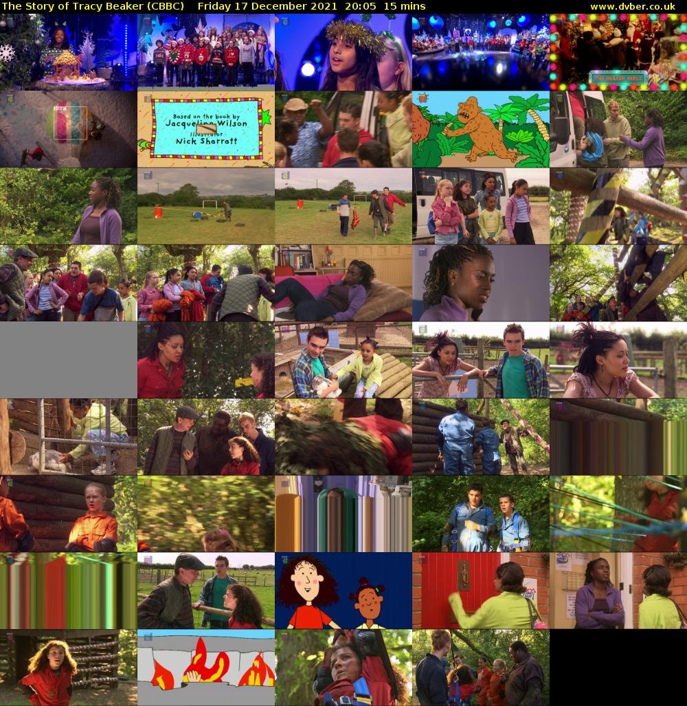 The Story of Tracy Beaker (CBBC) Friday 17 December 2021 20:05 - 20:20