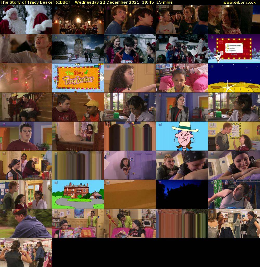 The Story of Tracy Beaker (CBBC) Wednesday 22 December 2021 19:45 - 20:00