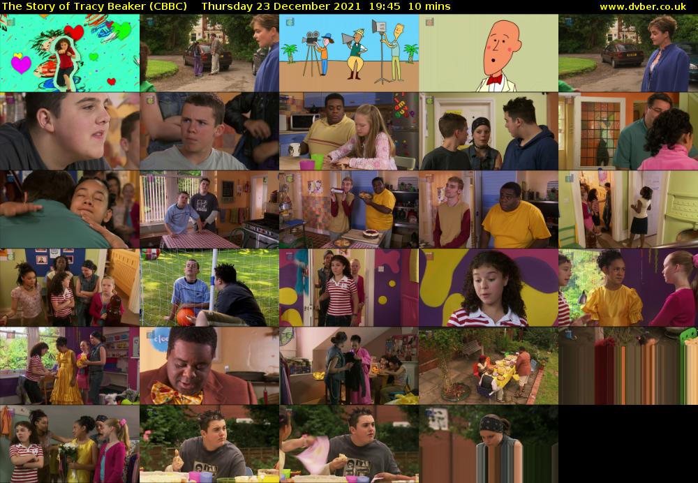 The Story of Tracy Beaker (CBBC) Thursday 23 December 2021 19:45 - 19:55