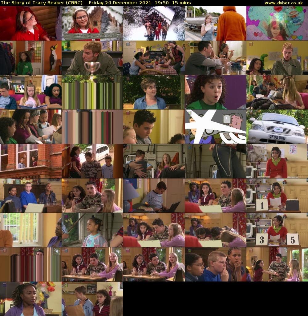 The Story of Tracy Beaker (CBBC) Friday 24 December 2021 19:50 - 20:05