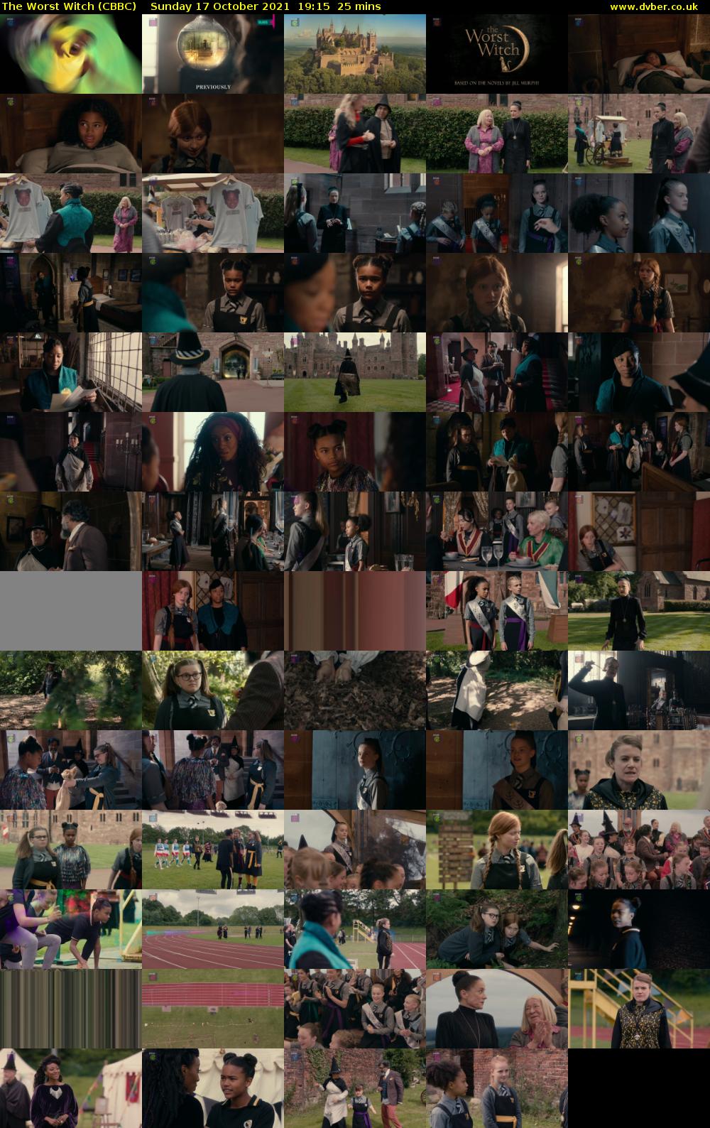 The Worst Witch (CBBC) Sunday 17 October 2021 19:15 - 19:40