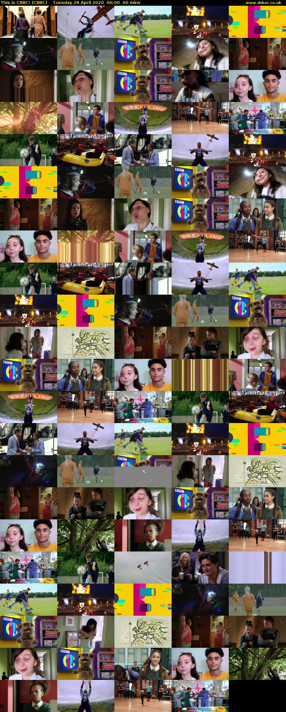 This is CBBC! (CBBC) Tuesday 28 April 2020 06:00 - 07:00
