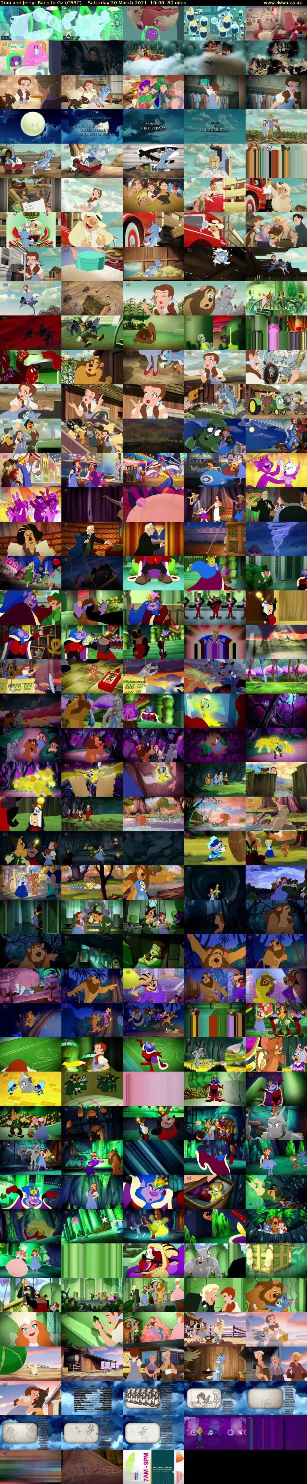 Tom and Jerry: Back to Oz (CBBC) Saturday 20 March 2021 19:40 - 21:00