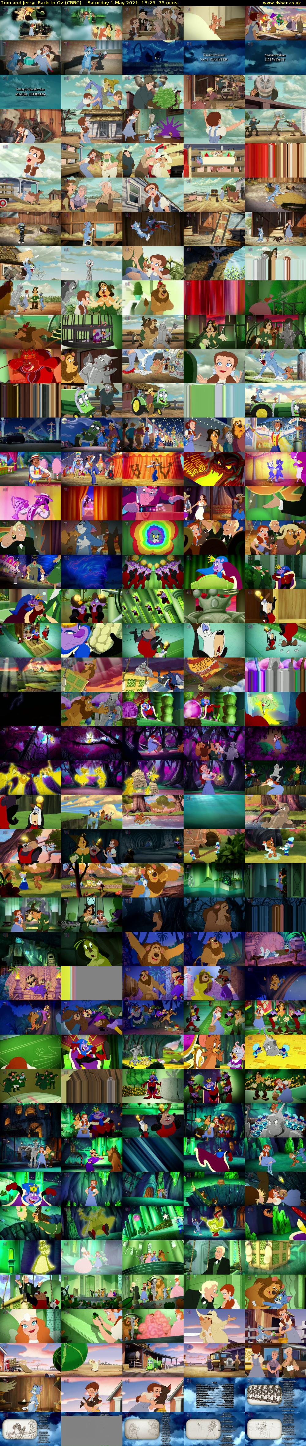 Tom and Jerry: Back to Oz (CBBC) Saturday 1 May 2021 13:25 - 14:40