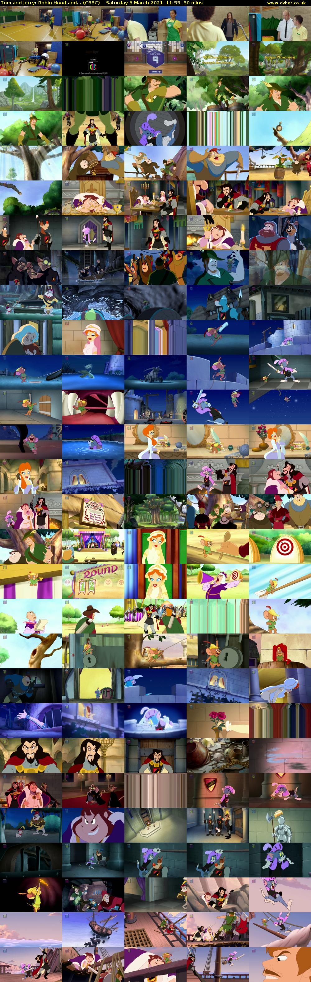 Tom and Jerry: Robin Hood and... (CBBC) Saturday 6 March 2021 11:55 - 12:45