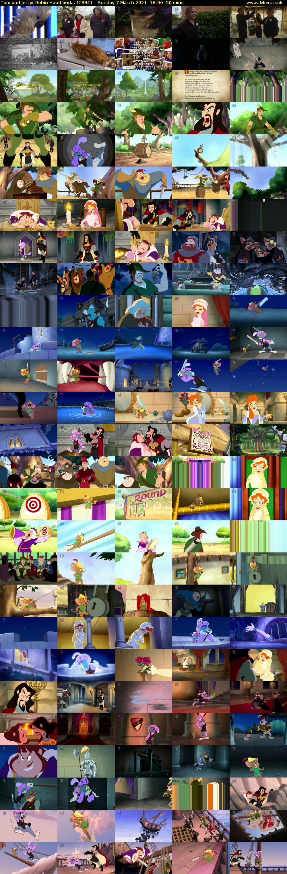 Tom and Jerry: Robin Hood and... (CBBC) Sunday 7 March 2021 18:00 - 18:50