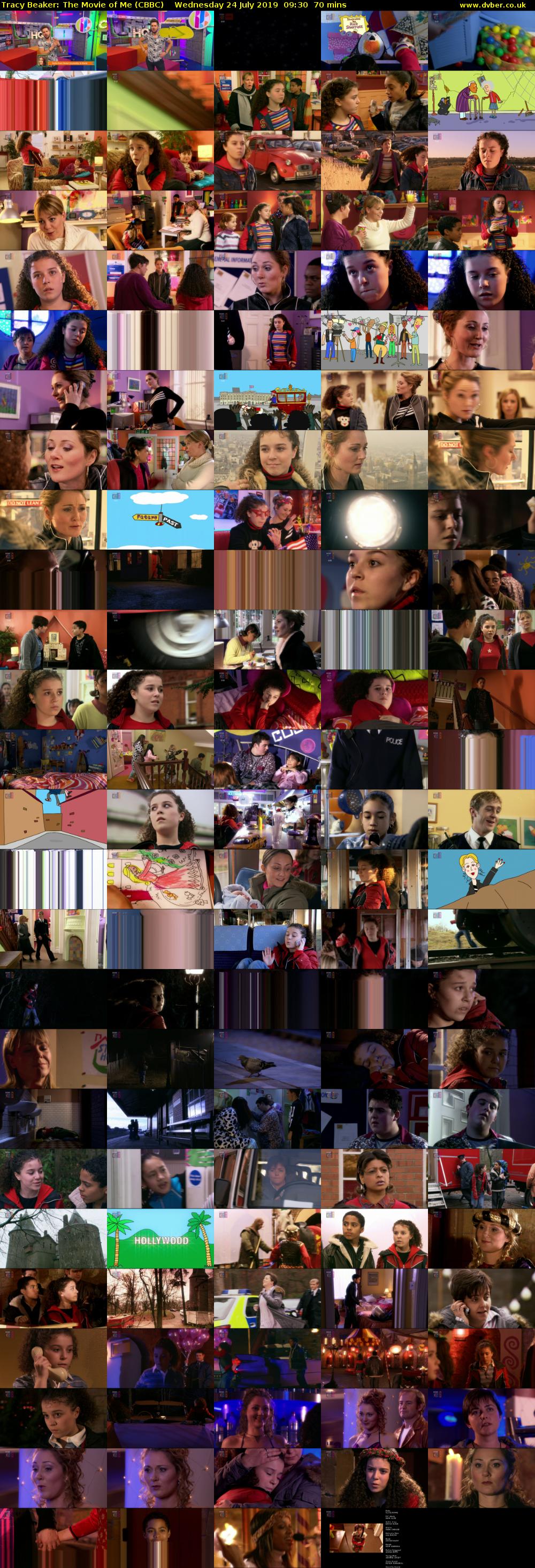 Tracy Beaker: The Movie of Me (CBBC) Wednesday 24 July 2019 09:30 - 10:40
