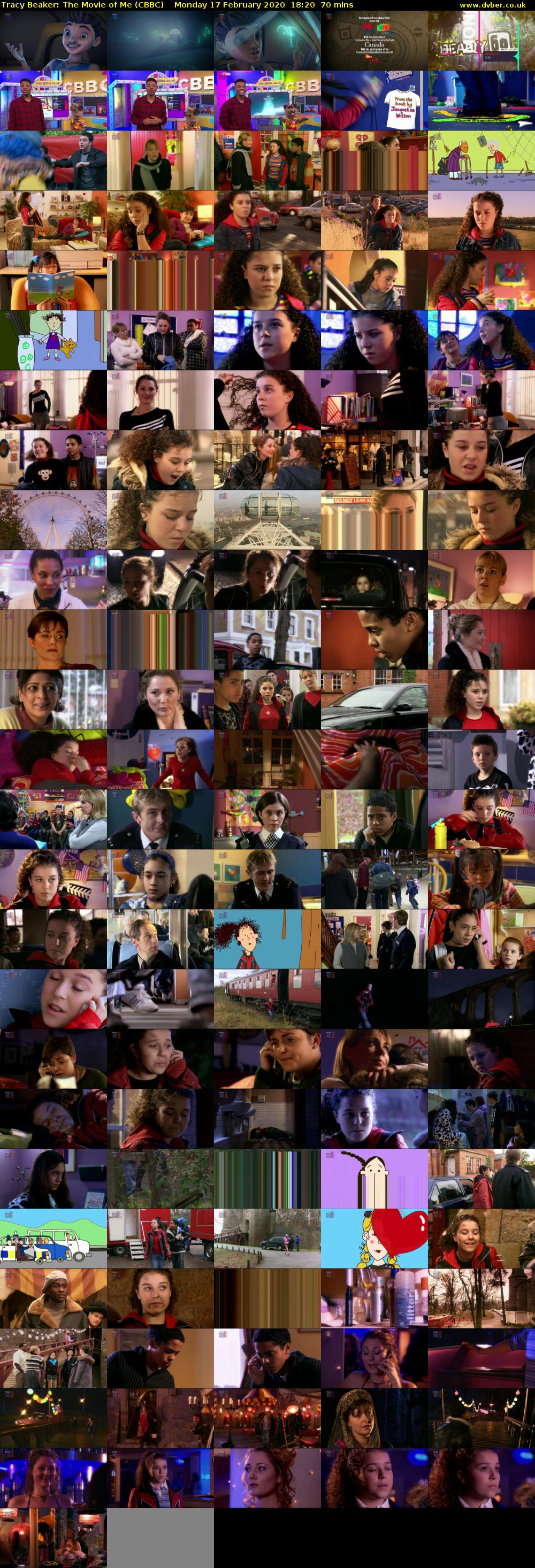 Tracy Beaker: The Movie of Me (CBBC) Monday 17 February 2020 18:20 - 19:30