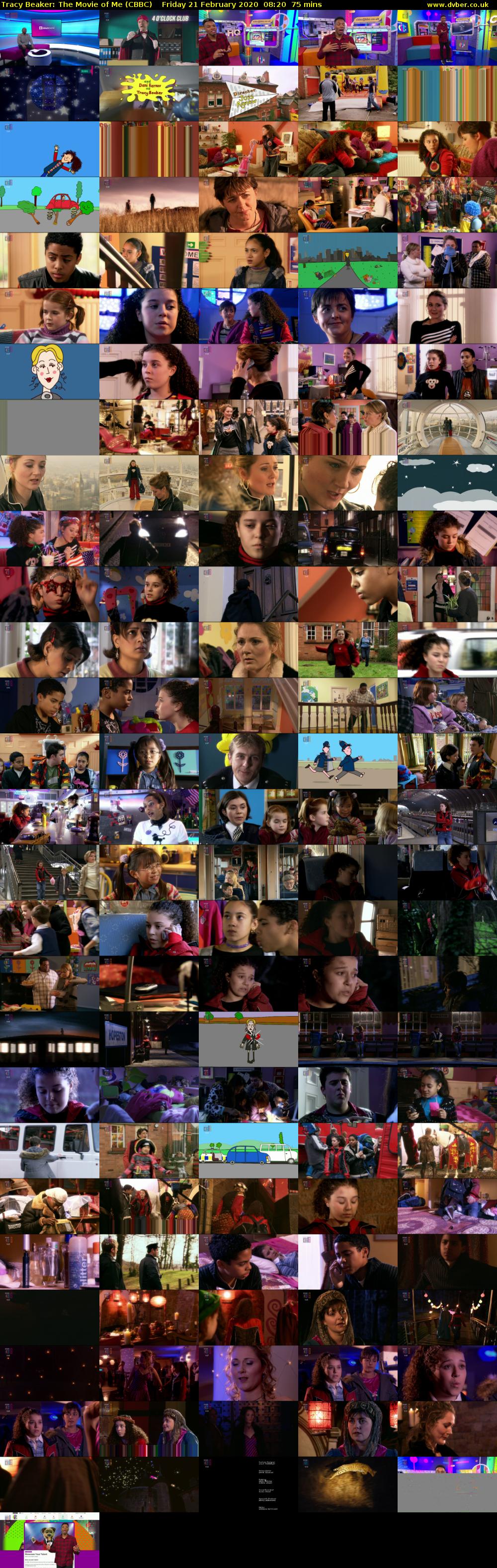 Tracy Beaker: The Movie of Me (CBBC) Friday 21 February 2020 08:20 - 09:35
