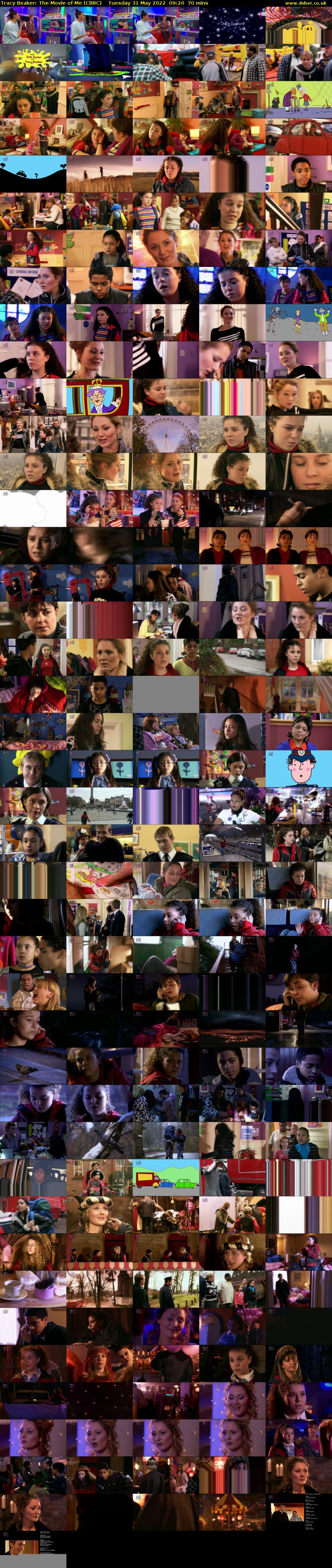 Tracy Beaker: The Movie of Me (CBBC) Tuesday 31 May 2022 09:20 - 10:30