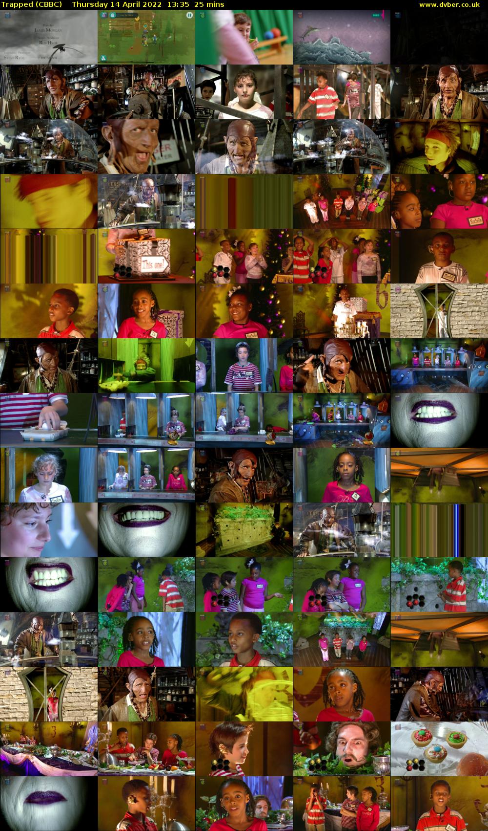 Trapped (CBBC) Thursday 14 April 2022 13:35 - 14:00