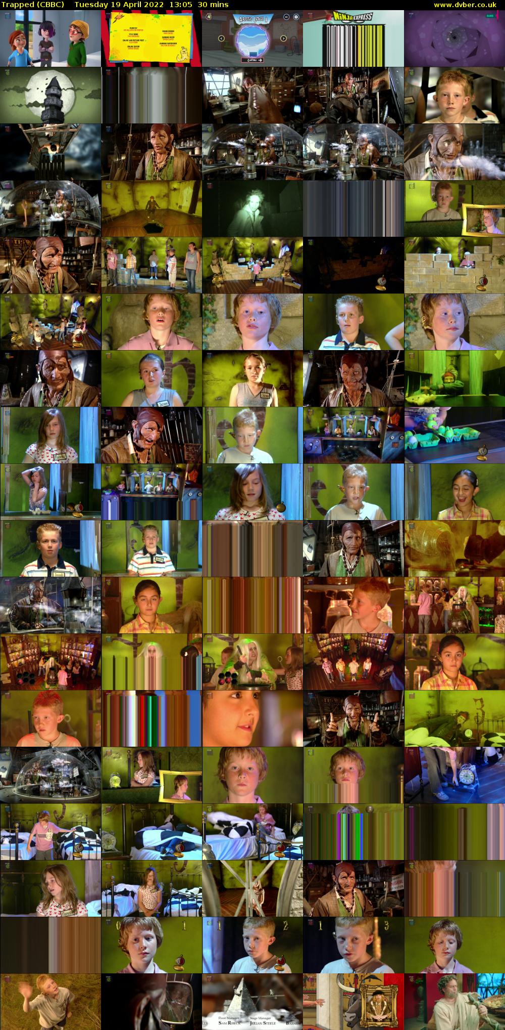 Trapped (CBBC) Tuesday 19 April 2022 13:05 - 13:35