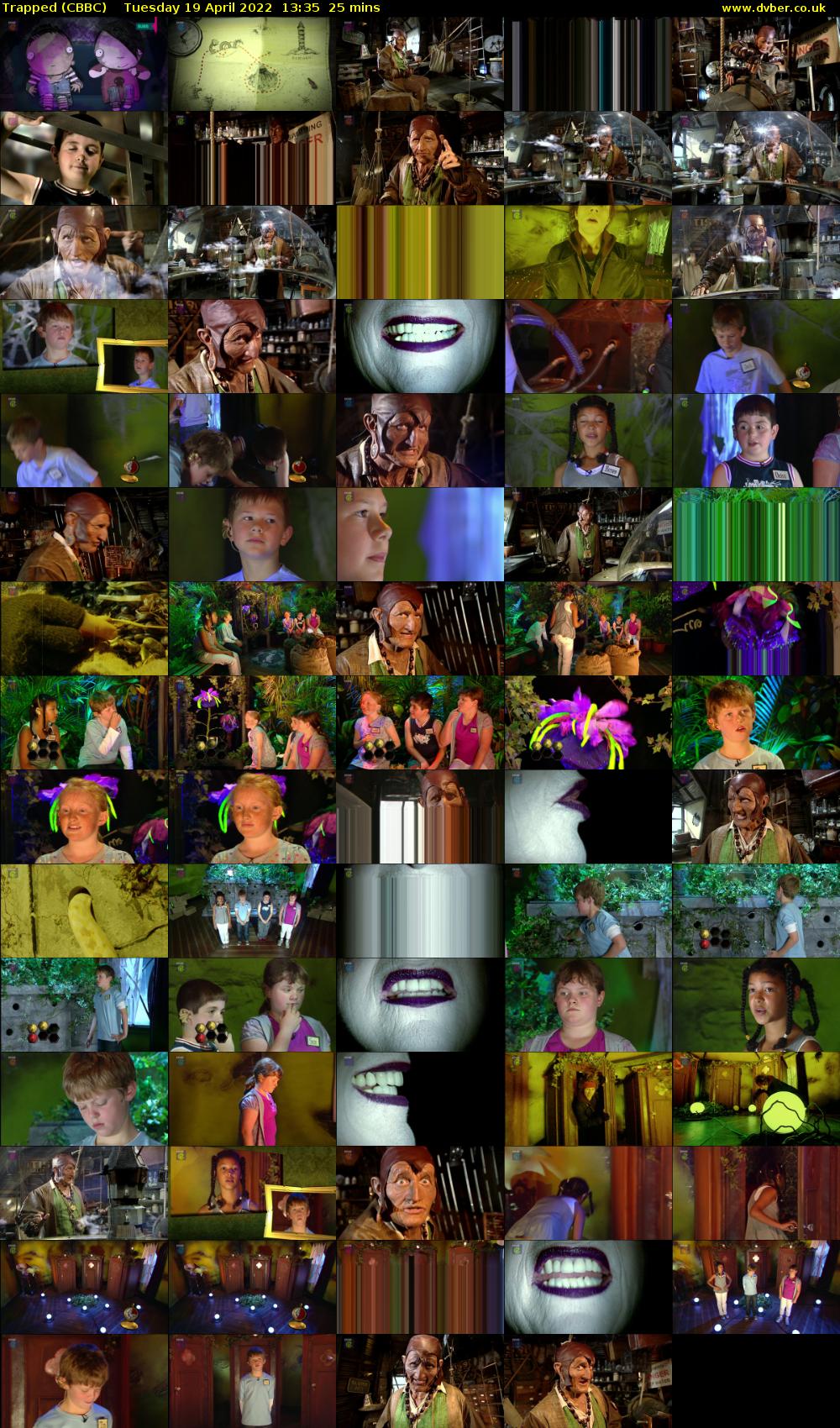 Trapped (CBBC) Tuesday 19 April 2022 13:35 - 14:00