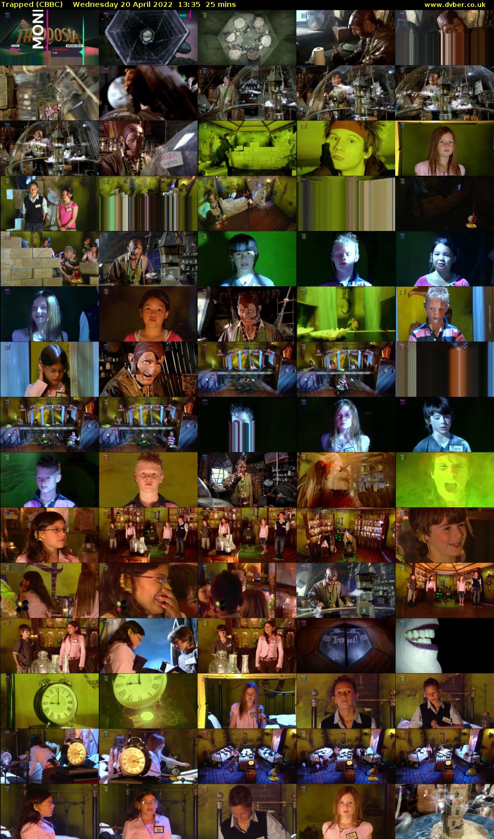 Trapped (CBBC) Wednesday 20 April 2022 13:35 - 14:00