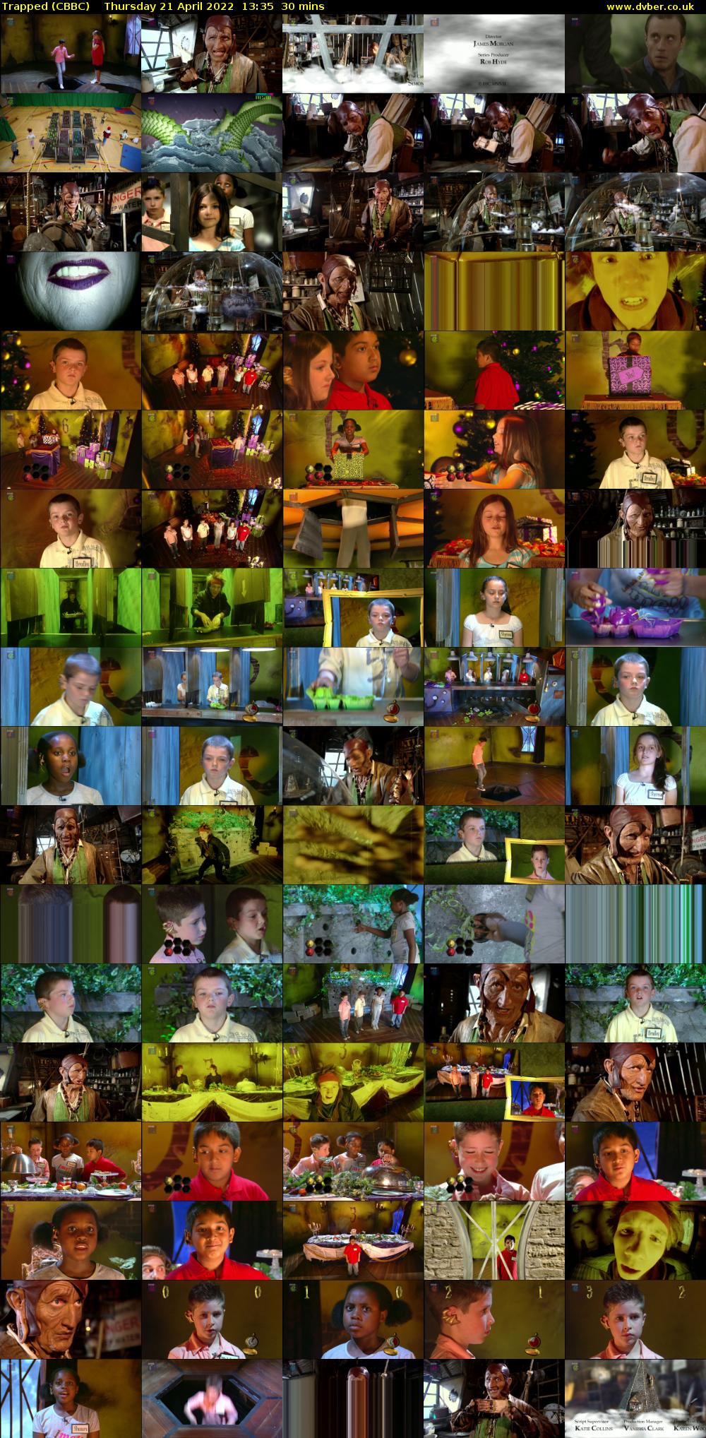 Trapped (CBBC) Thursday 21 April 2022 13:35 - 14:05