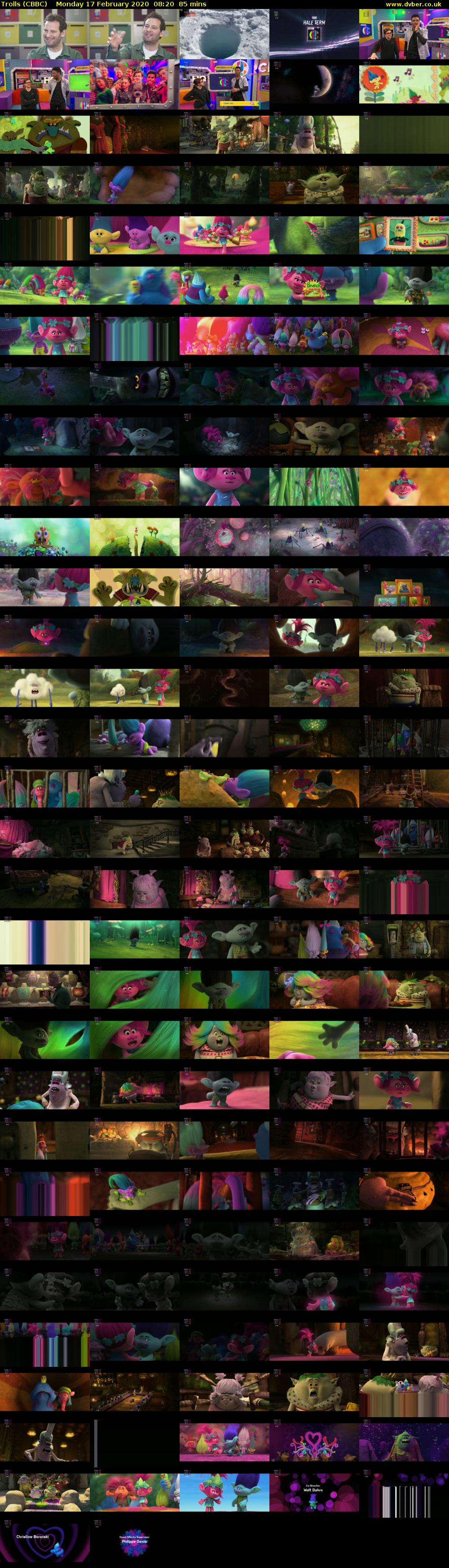 Trolls (CBBC) Monday 17 February 2020 08:20 - 09:45
