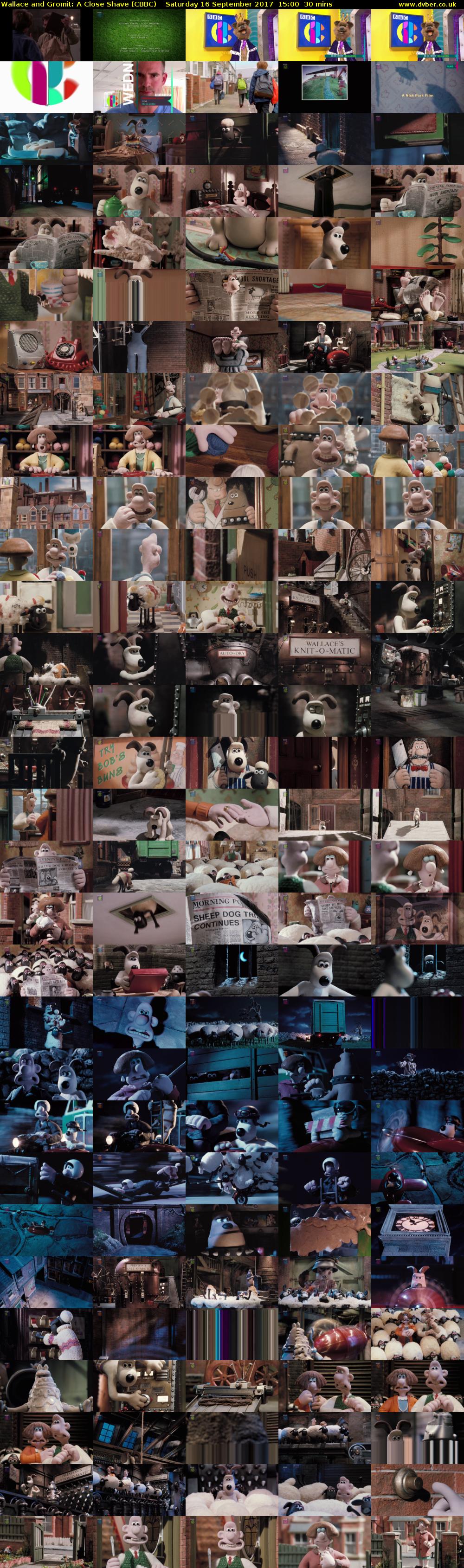 Wallace and Gromit: A Close Shave (CBBC) Saturday 16 September 2017 15:00 - 15:30
