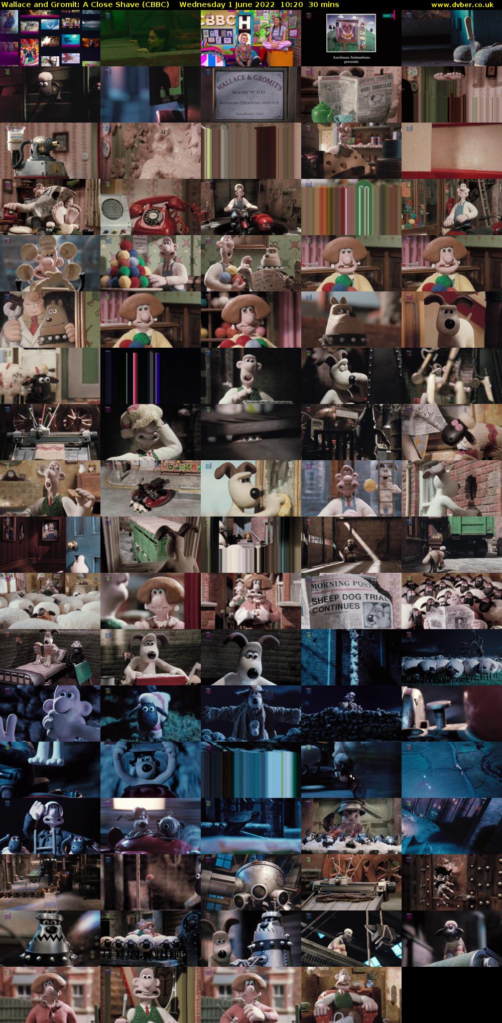 Wallace and Gromit: A Close Shave (CBBC) Wednesday 1 June 2022 10:20 - 10:50