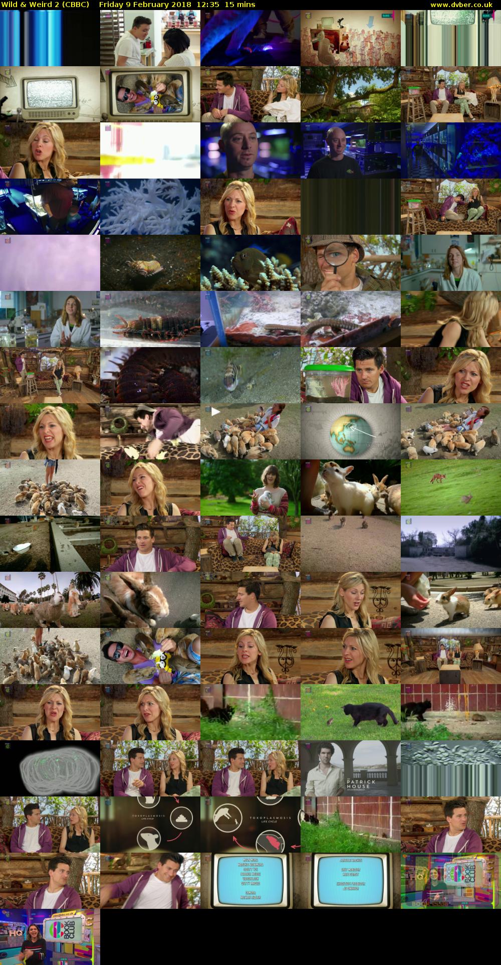 Wild & Weird 2 (CBBC) Friday 9 February 2018 12:35 - 12:50