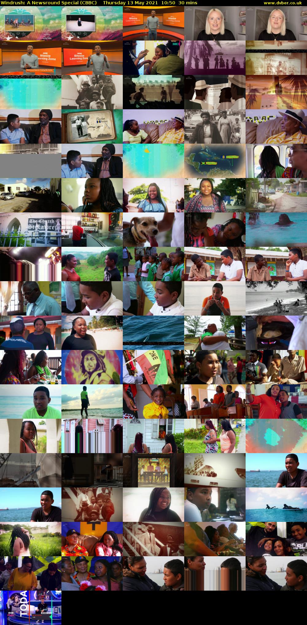 Windrush: A Newsround Special (CBBC) Thursday 13 May 2021 10:50 - 11:20