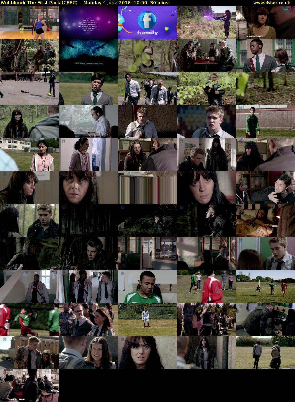 Wolfblood: The First Pack (CBBC) Monday 4 June 2018 10:50 - 11:20