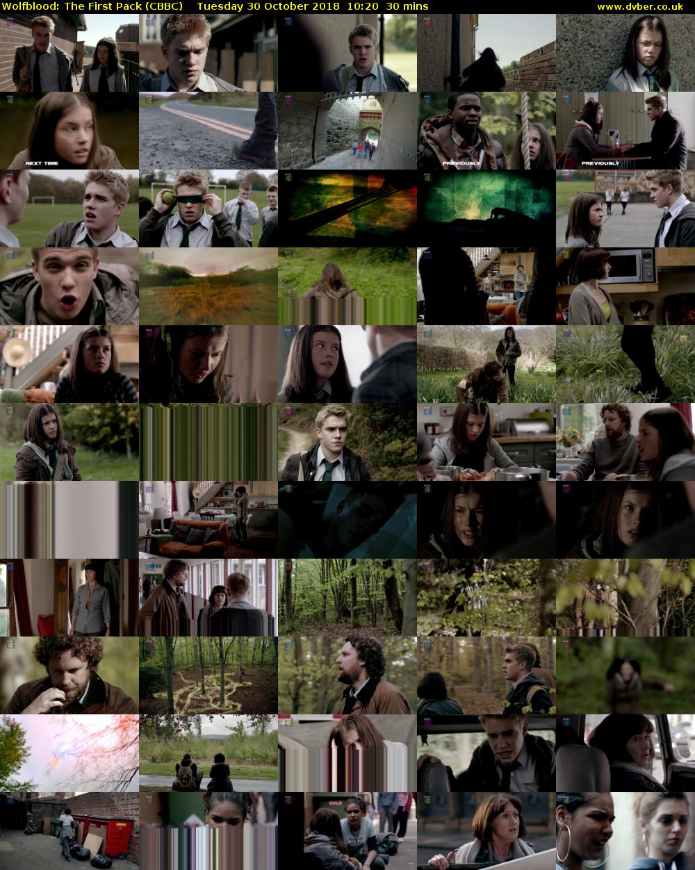 Wolfblood: The First Pack (CBBC) Tuesday 30 October 2018 10:20 - 10:50