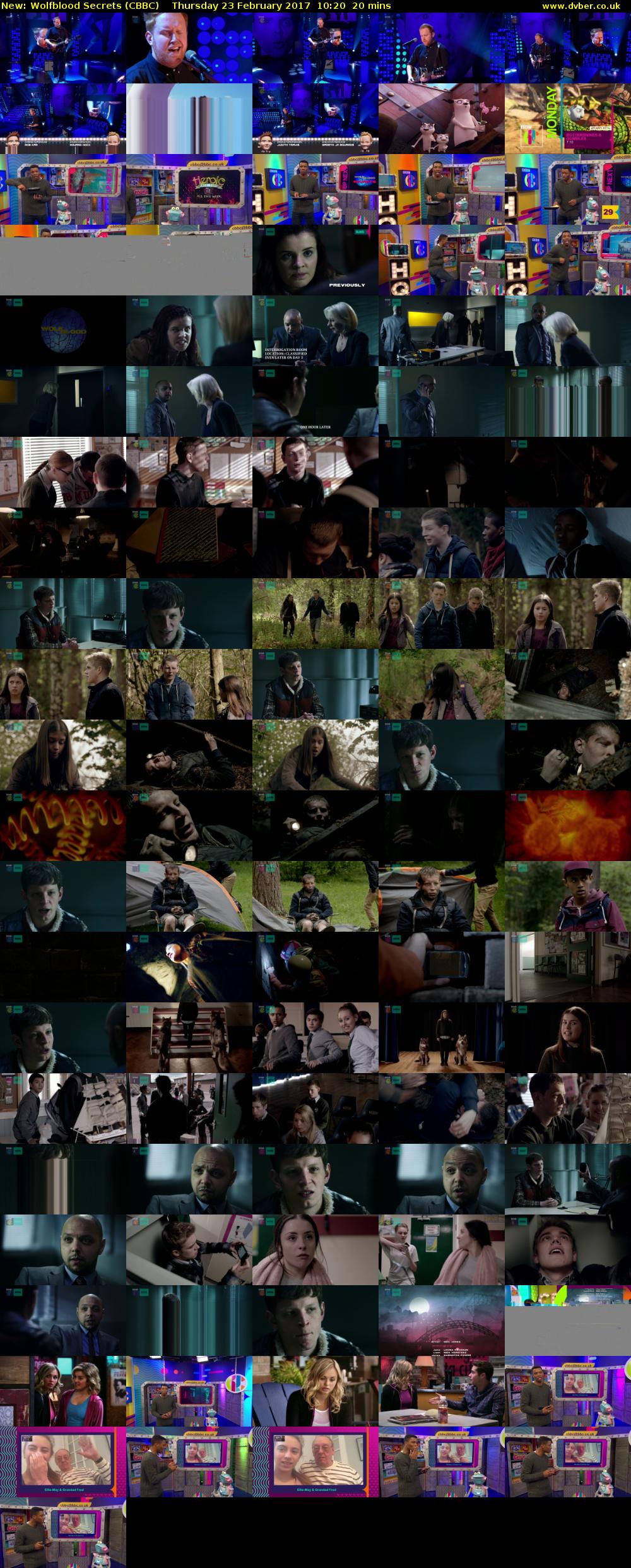 Wolfblood Secrets (CBBC) Thursday 23 February 2017 10:20 - 10:40