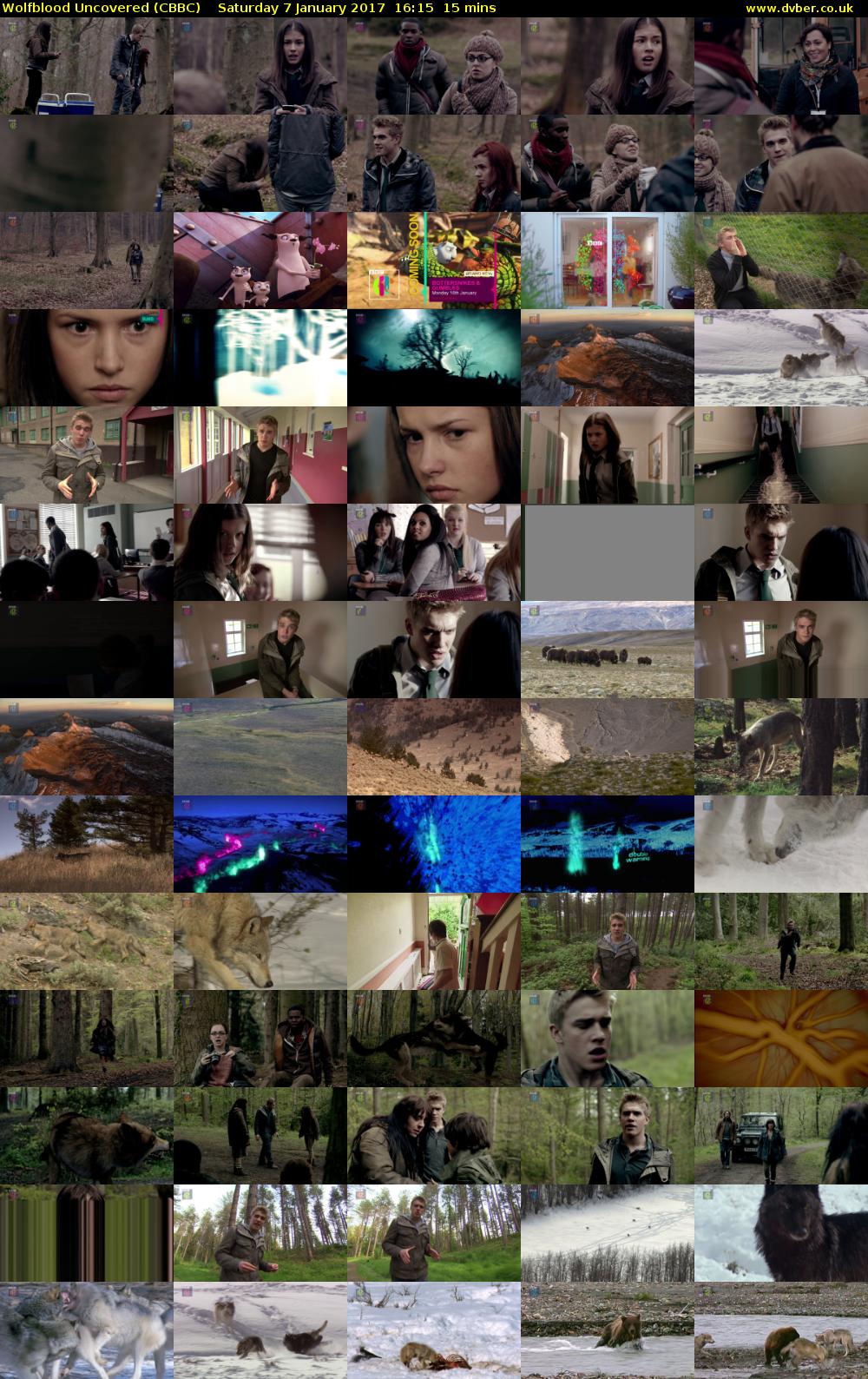 Wolfblood Uncovered (CBBC) Saturday 7 January 2017 16:15 - 16:30