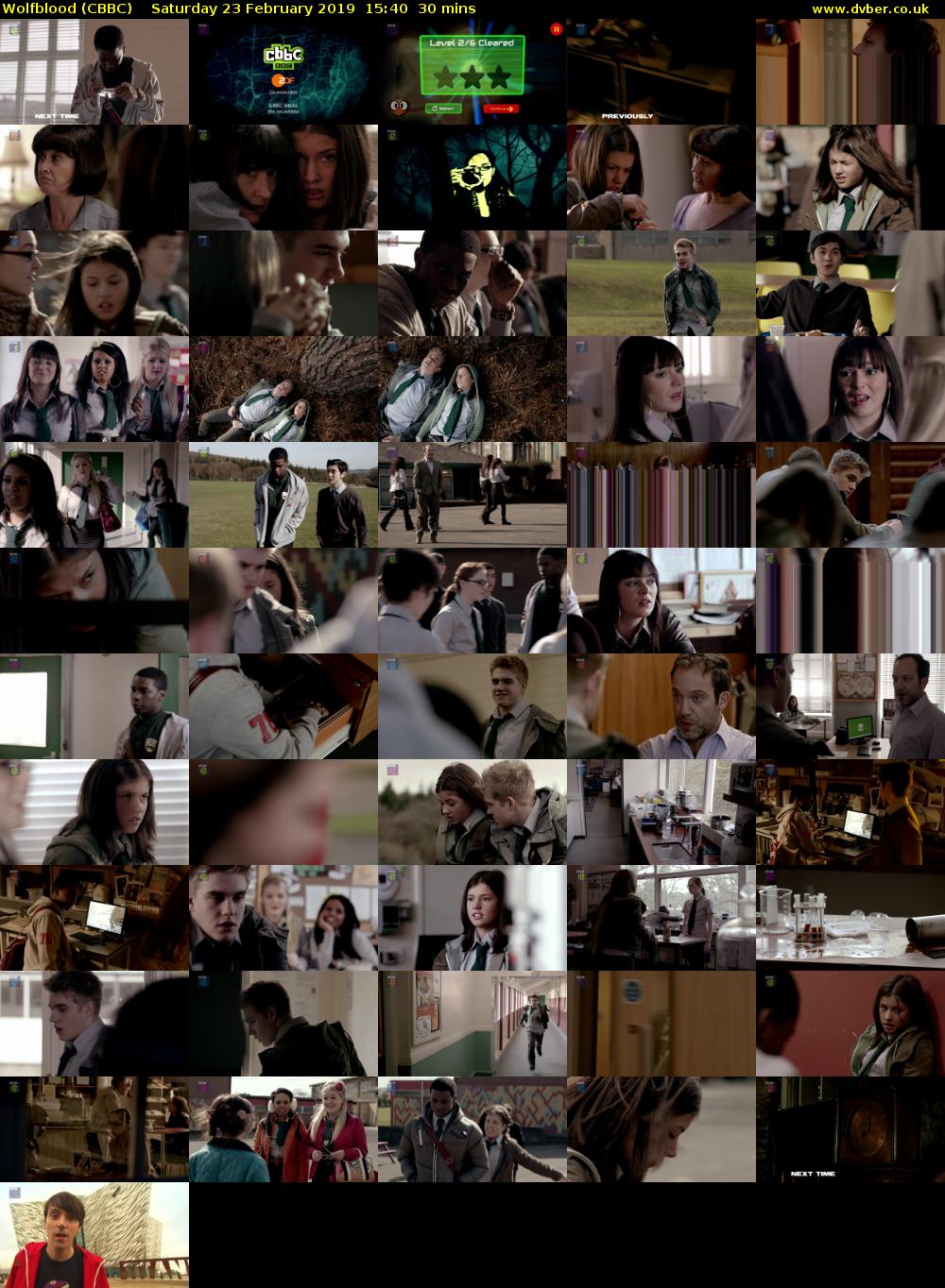 Wolfblood (CBBC) Saturday 23 February 2019 15:40 - 16:10