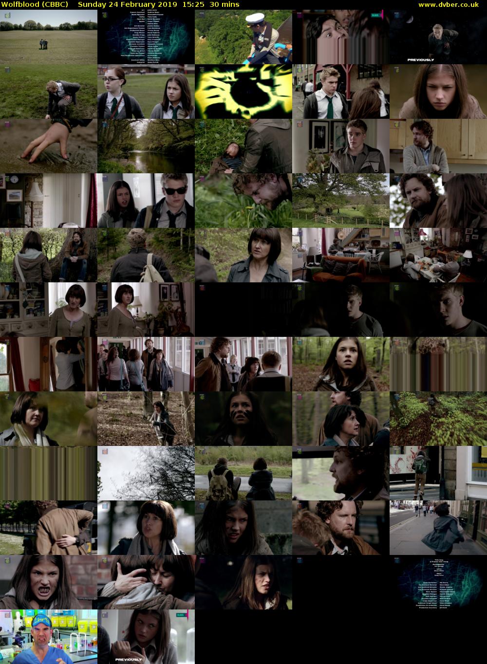 Wolfblood (CBBC) Sunday 24 February 2019 15:25 - 15:55