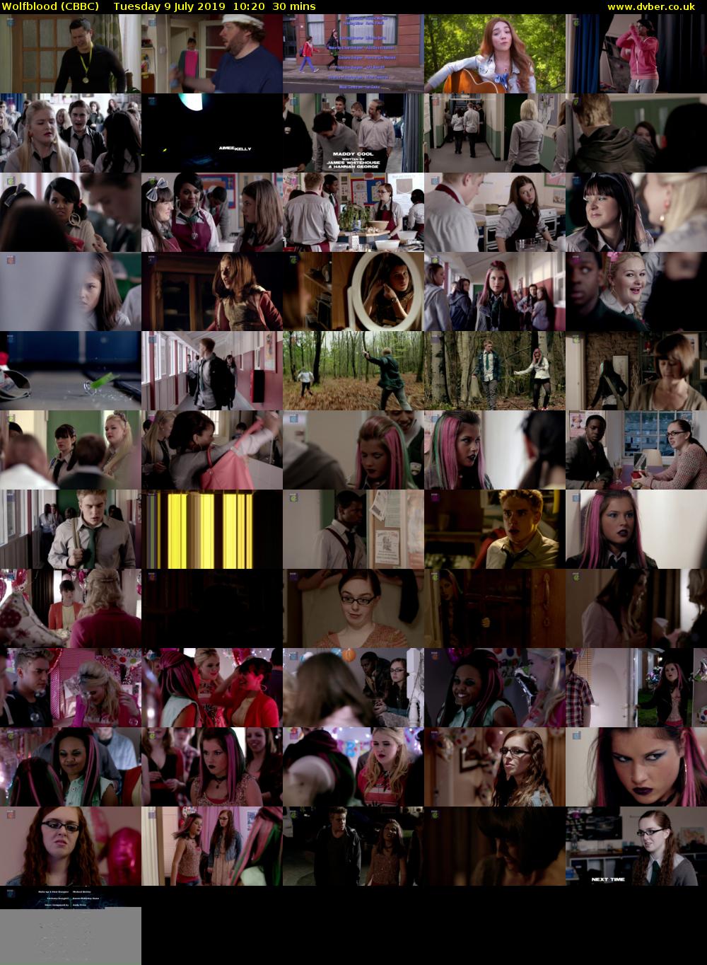 Wolfblood (CBBC) Tuesday 9 July 2019 10:20 - 10:50