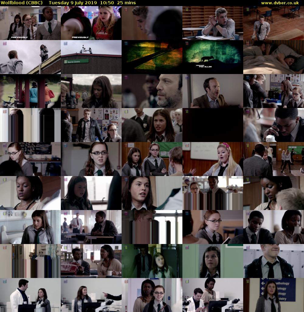 Wolfblood (CBBC) Tuesday 9 July 2019 10:50 - 11:15