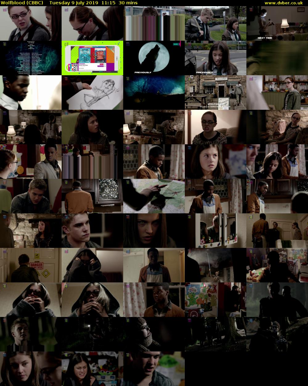 Wolfblood (CBBC) Tuesday 9 July 2019 11:15 - 11:45