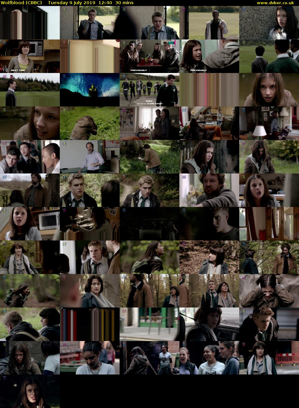 Wolfblood (CBBC) Tuesday 9 July 2019 12:40 - 13:10