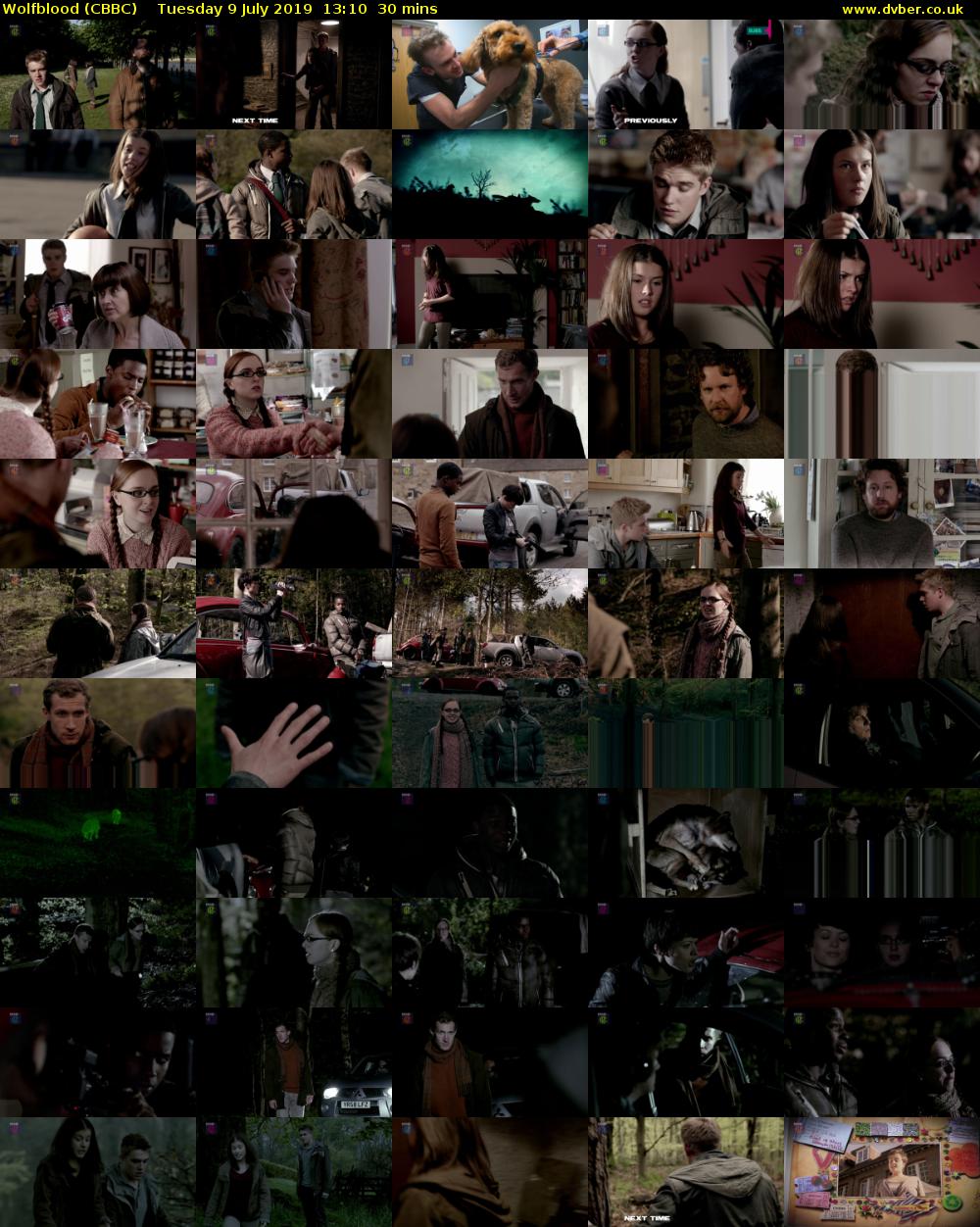Wolfblood (CBBC) Tuesday 9 July 2019 13:10 - 13:40