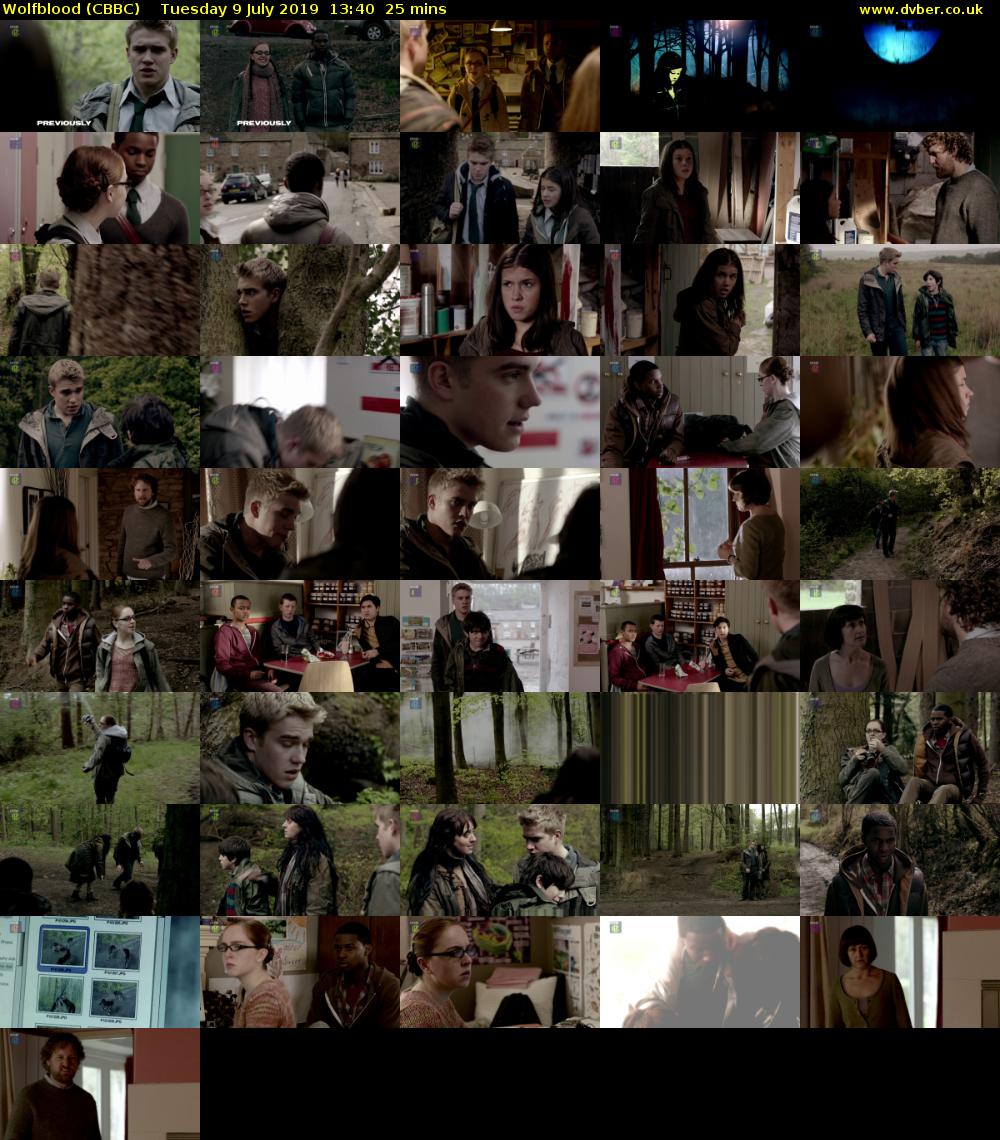 Wolfblood (CBBC) Tuesday 9 July 2019 13:40 - 14:05