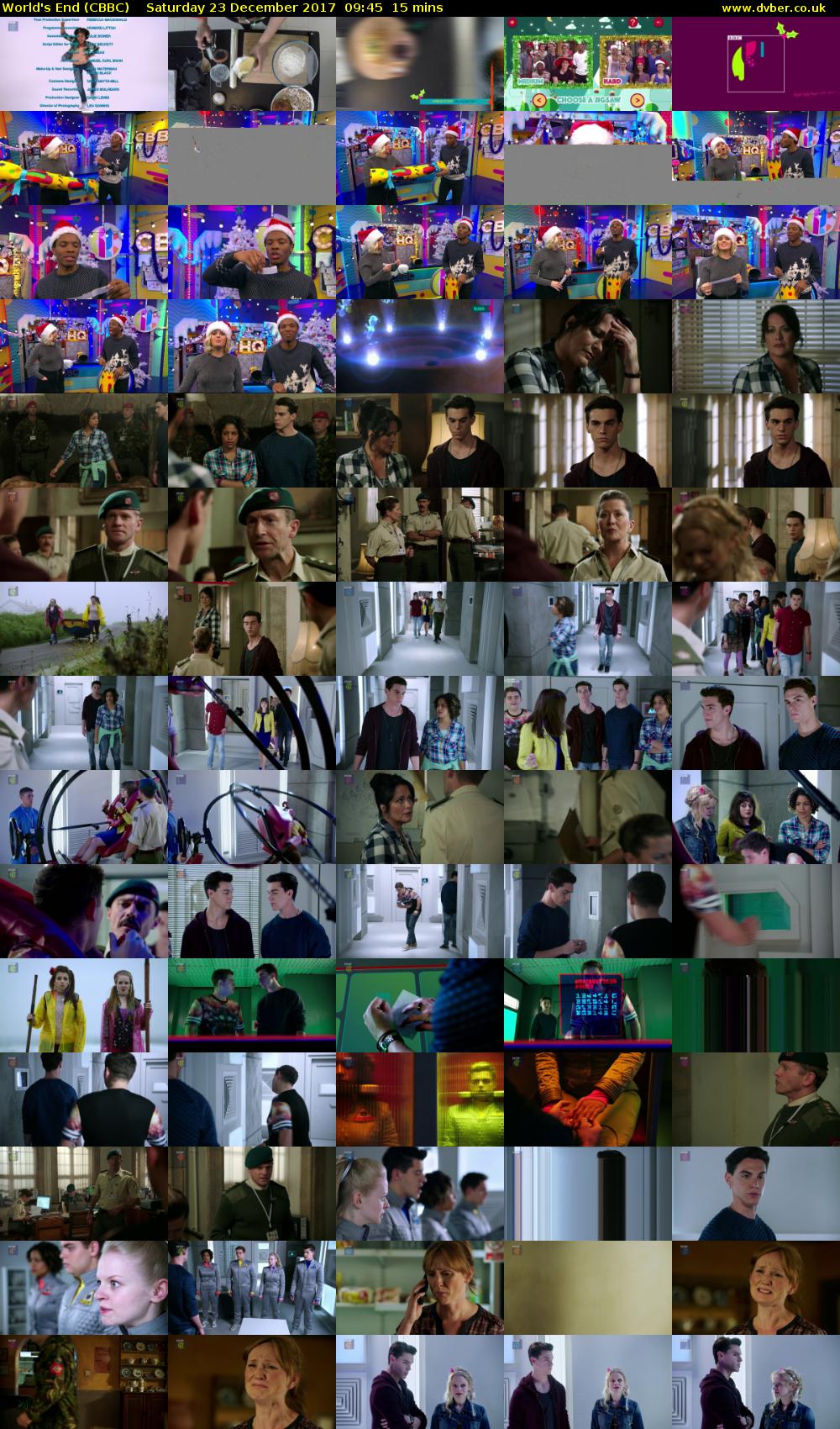 World's End (CBBC) Saturday 23 December 2017 09:45 - 10:00