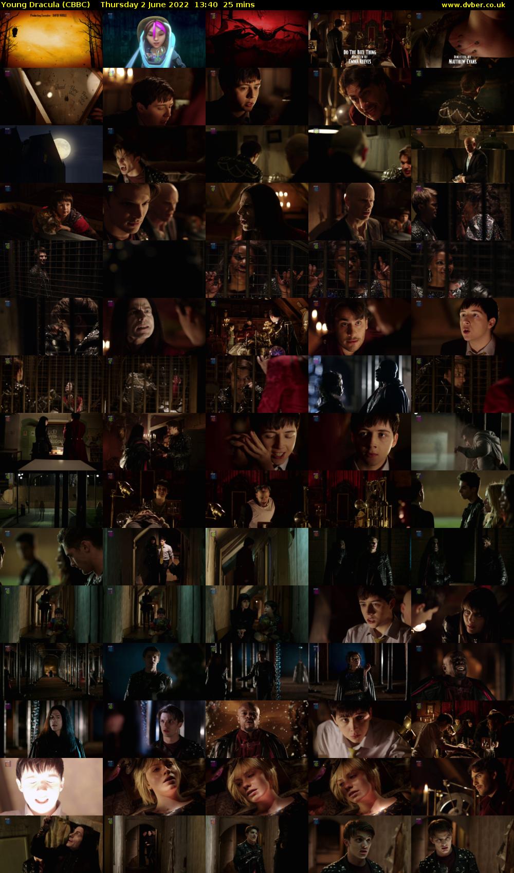 Young Dracula (CBBC) Thursday 2 June 2022 13:40 - 14:05