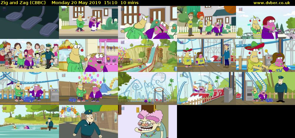 Zig and Zag (CBBC) Monday 20 May 2019 15:10 - 15:20