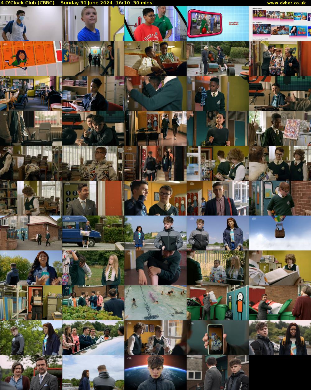 4 O'Clock Club (CBBC) Sunday 30 June 2024 16:10 - 16:40