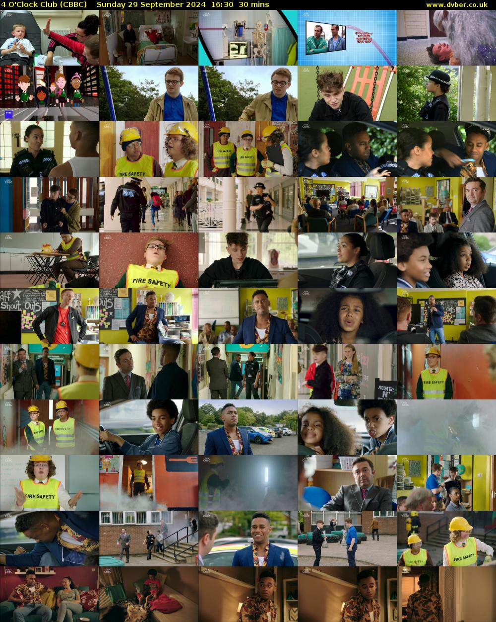 4 O'Clock Club (CBBC) Sunday 29 September 2024 16:30 - 17:00